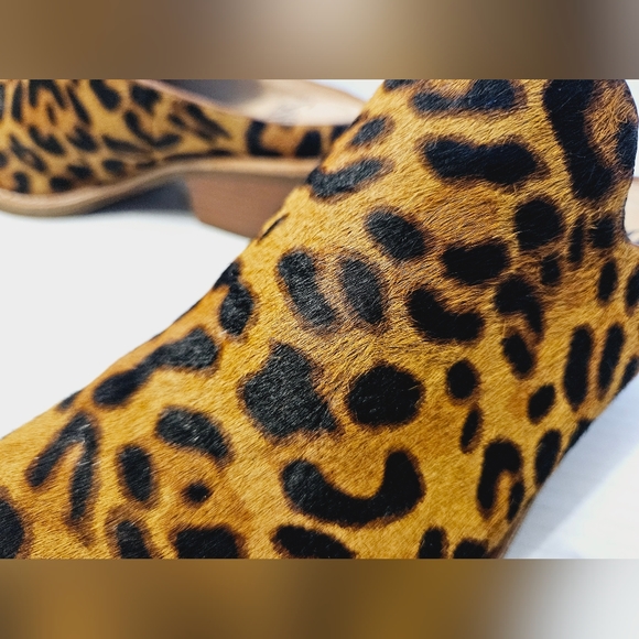 Sofft Ameera Cow hair & leather Animal Print Heeled Mule - Picture 3 of 14